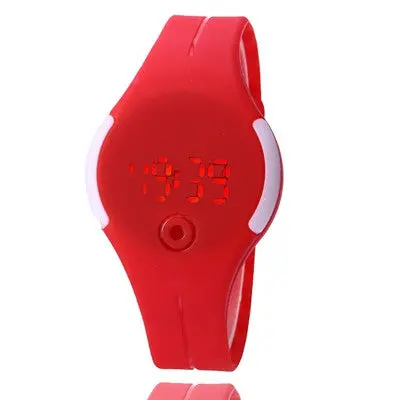 Women Digital Watch Rubber Led Dress Clock Date Bracelet Simple Watch Relogio Feminino 8