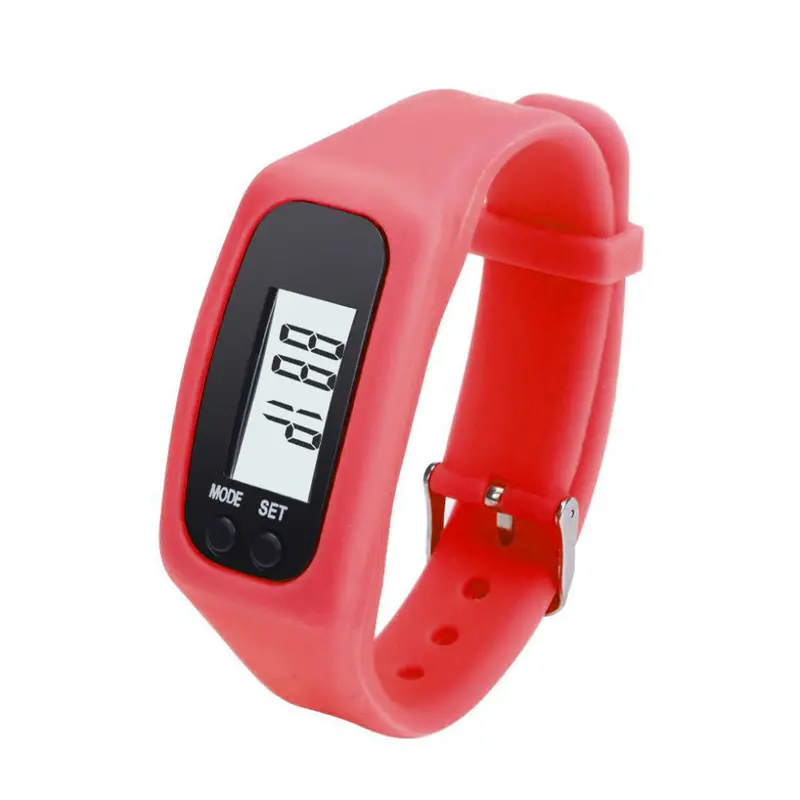 Women Digital Watches Dress Clock Lcd Pedometer Step Watch Bracelet Relogio Feminino 1