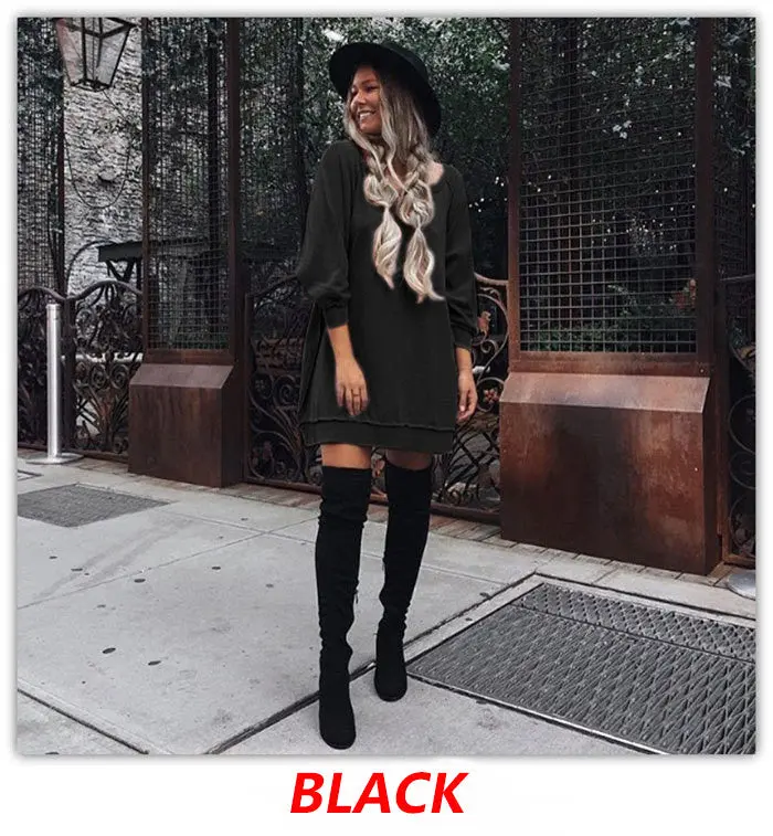 Women Dress Style Dress Sweatshirts Hoodies Dresses Plus Size Sexy Casual Dress Vestidos Gv383 1