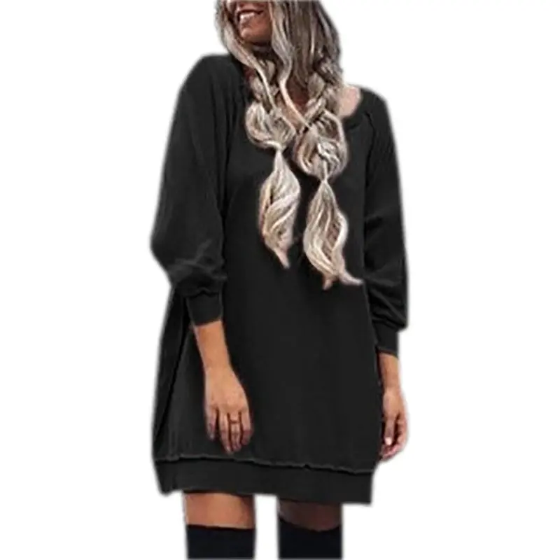 Women Dress Style Dress Sweatshirts Hoodies Dresses Plus Size Sexy Casual Dress Vestidos Gv383 6