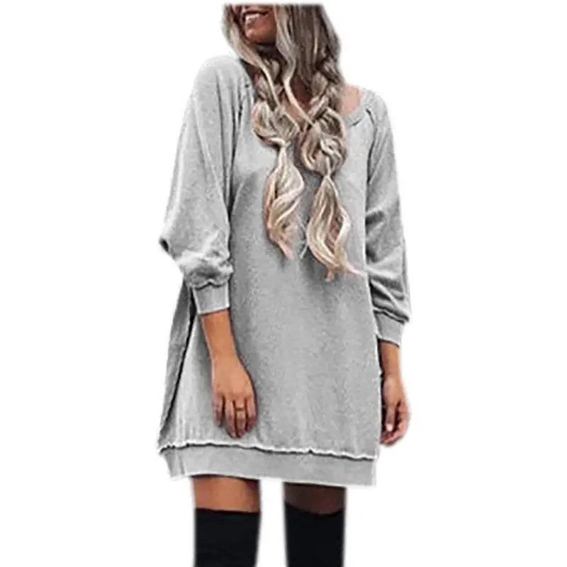 Women Dress Style Dress Sweatshirts Hoodies Dresses Plus Size Sexy Casual Dress Vestidos Gv383 7