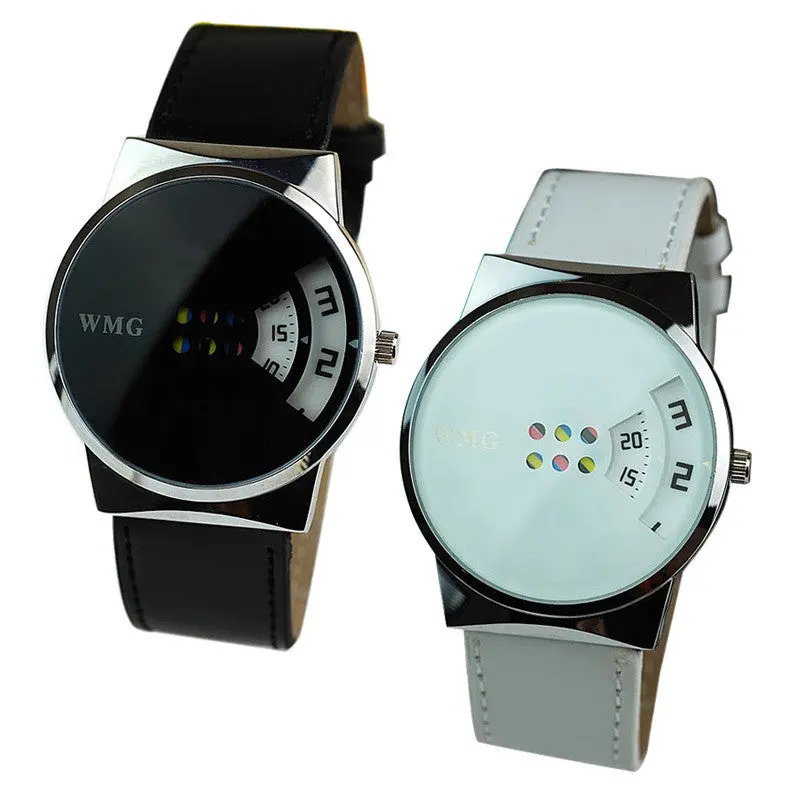 Women Dress Watches Quartz Women Clocks Creative Colorful Carousel Scale Ladies Relogio Happy 1
