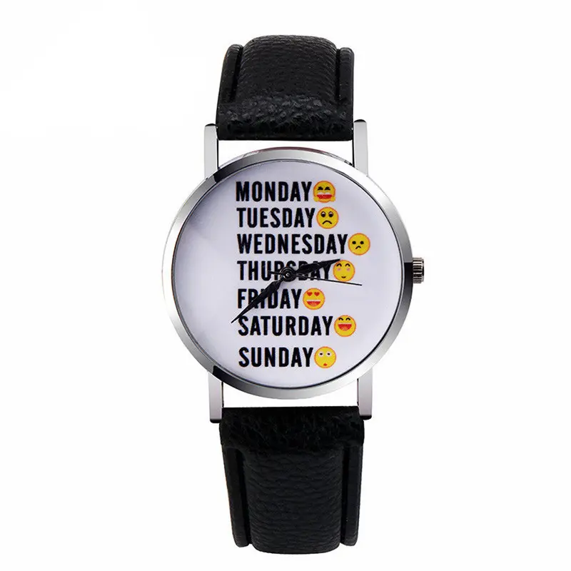 Women Dress Watches Relogio Feminino Elegant Clock Pu Leather Band Analog Quartz Wrist Watch Gift 1