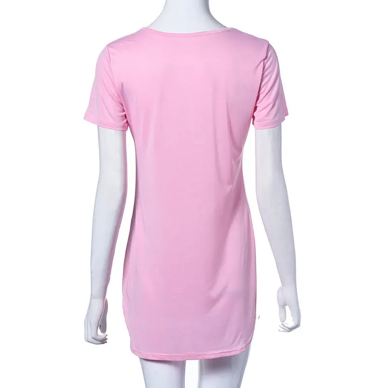Women Dresses Big Size Plus Size Women Clothing Sxl Dress Casual Oneck Bodycon Dress Vestidos De Verao Robe 3