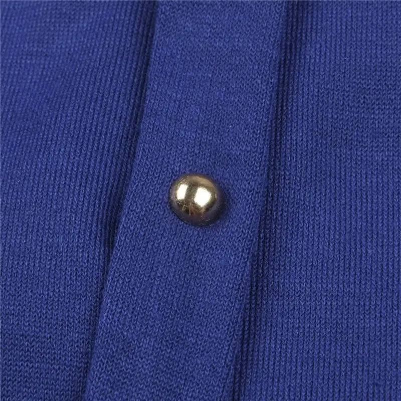 Women Dresses Elegant Button Knit Dress Slim Long Bodycon Dress Robe Femme O Neck Long Sleeve Vintage Dress 11