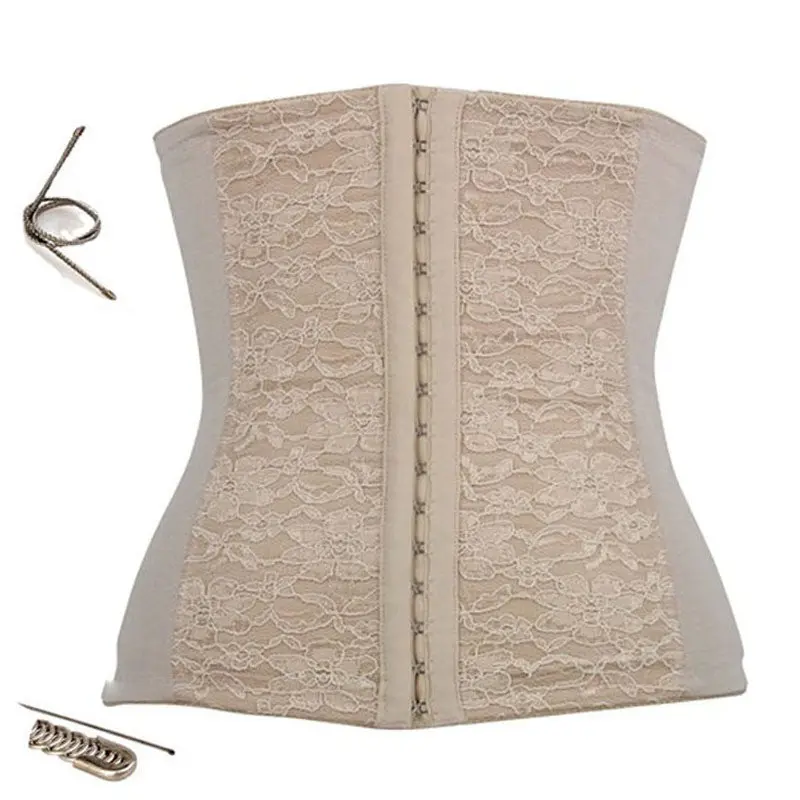 Women Elasticity Lace Waist Cincher Underbust Corset Body Shaper Waist Shaper Corset 1