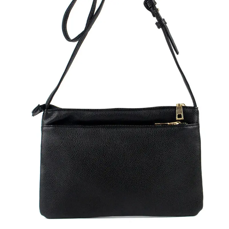 Women Envelope Bags Famous Double Zipper Shoulder Purse Pu Leather Clutch Messenger Bag Bolsos Femenina 1