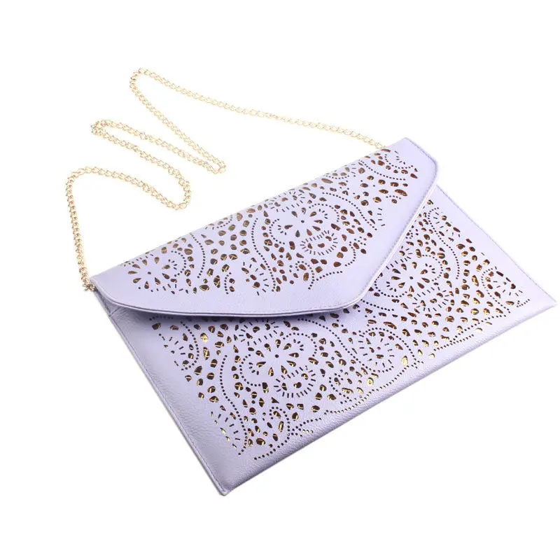 Women Envelope Clutch Shoulder Messenger Bag Purse Hbag 4