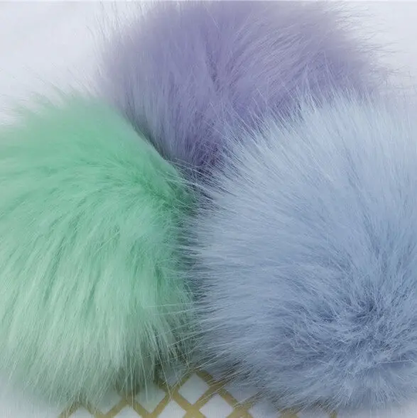 Women Faux Fur Ball Sweatshirt Pullover 3D Ice Cream Pom Pom Feather Felpe Donna Sudaderas Mujer S M L 6 Colors 11