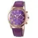 Women Geneva Watch Top Clock Roman Numerals Faux Leather Analog Quartz Relogio Feminino 5