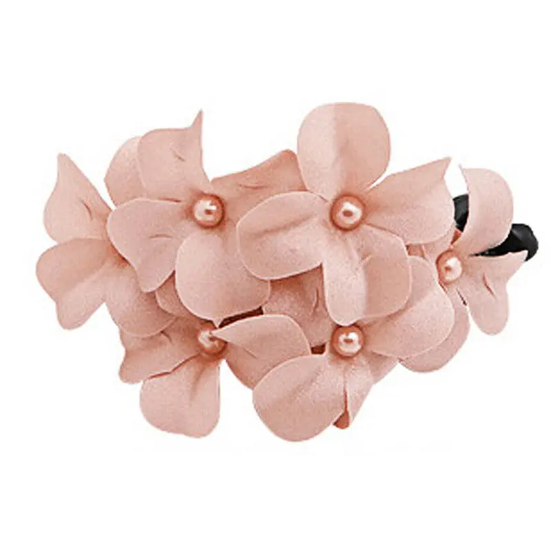 Women Girl Handmade Headwear Flower Banana Barrette Hair Clip Hair Pin Luxury Girls Hairpins 2