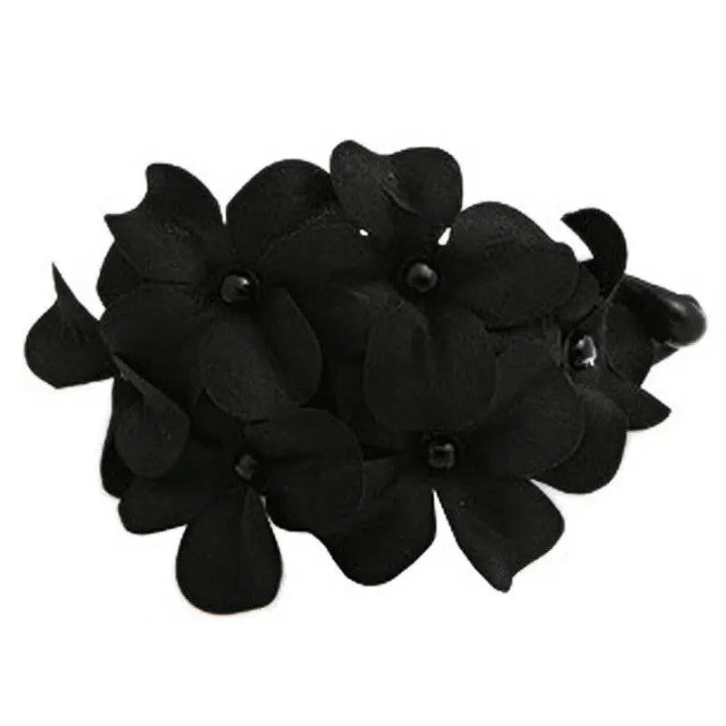 Women Girl Handmade Headwear Flower Banana Barrette Hair Clip Hair Pin Luxury Girls Hairpins 3