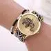 Women Girl Handmade Weaved Braided Elephant Bracelet Watch Dial Ladies Quarzt Watch Montre Relojes Mujer 8