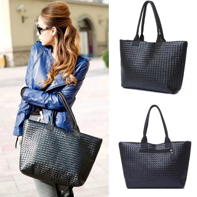 Women Girls Bag Women Pu Leather Messenger Hobo Handbag Shoulder Bag Lady Casual Tote Purse 1