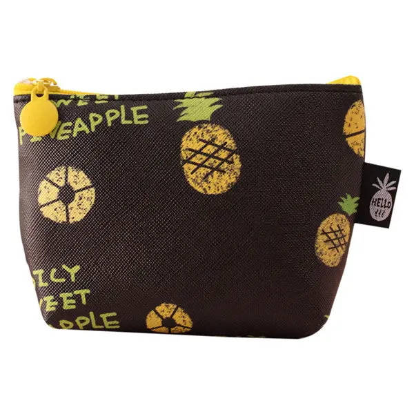 Women Girls Cute Fruit Coin Purse Wallet Bag Change Pouch Key Holder 1
