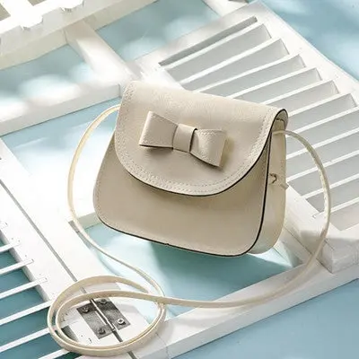 Women Girls Er Messenger Bag Mini Crossbody Shoulder Bag Bolsa Feminina Women Bowknot Leather Handbag 1