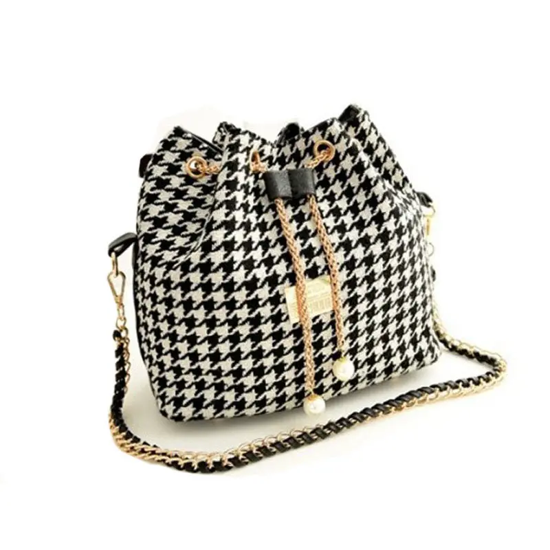 Women Handbag Plaid Shoulder Bag Crossbody Satchel Handbag Elegant Popular Style 1