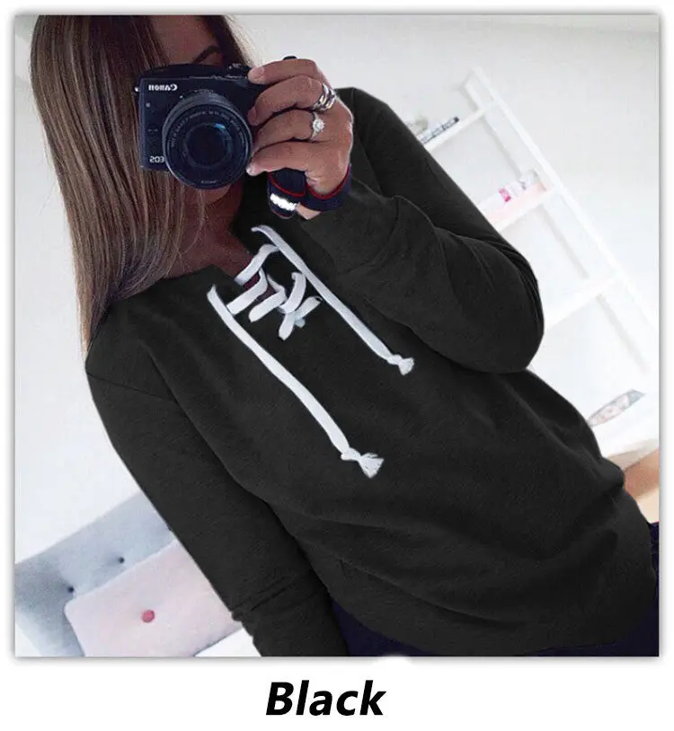 Women Hoodies Sweatshirt Casual Long Sleeve Solid Hoodie For Women 7 Colors Plus Size Hollow Out Hoody Gv333 1