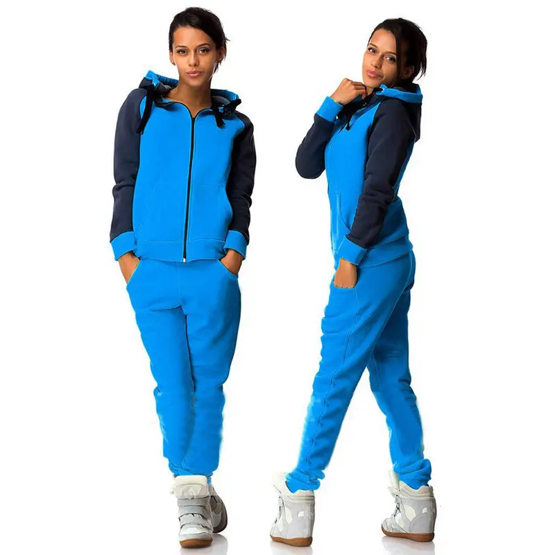 Women Hoodies Tracksuit Sportswear Hoody Set Pants Joggings Sweatsuit Sports Suit Jogging Suits For Women X0465 1