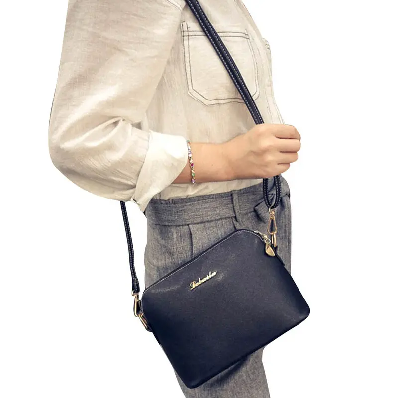 Women Ladies Shoulder Crossbody Faux Leather Tote Purse Messenger Satchel Messenger Satchel Bag 1