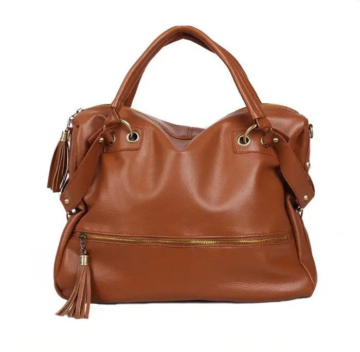 Women Lady Pu Leather Hobo Style Hbag Shoulder Bag With Strap Weekender Messengertobetter 2