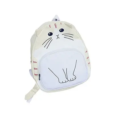 Women Lady School Bags Backpack Cute Cat Printing Backpacks For Teenage Girls Shoulder Bag Large Capacity Rucksack 1