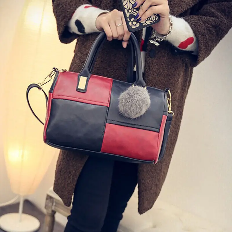 Women Lady Shoulder Bags Messenger Cross Body Satchel Bag Plaid Handbags Laides Obag Bolsos 2