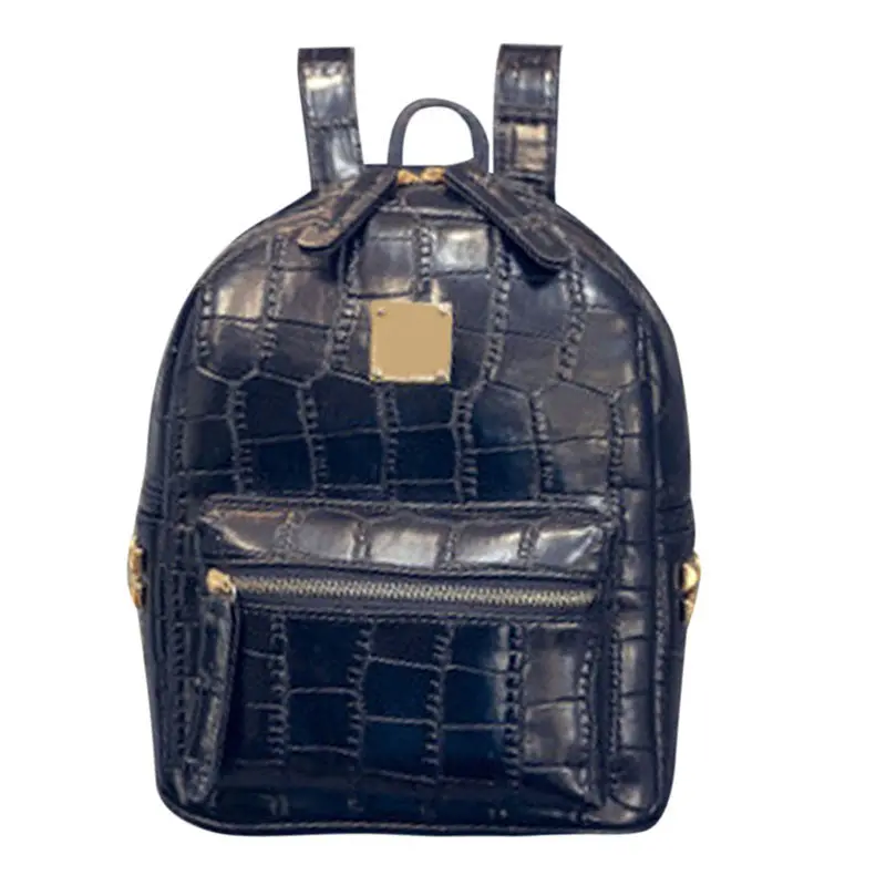 Women Leather Backpacks Daypack School Bags For Teenagers Girls Shoulder Bag Travel Bagpack Bolsas Mochilas Femininas1stl 1