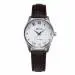 Women Leather Belt Watch Stainless Steel Dial Quartz Wrist Watch Feida 2