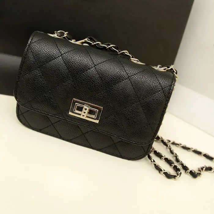 Women Leather Handbags Shoulder Bags Ladies Cross Body Messenger Bags Chain Shopping Bag Bolsos 1