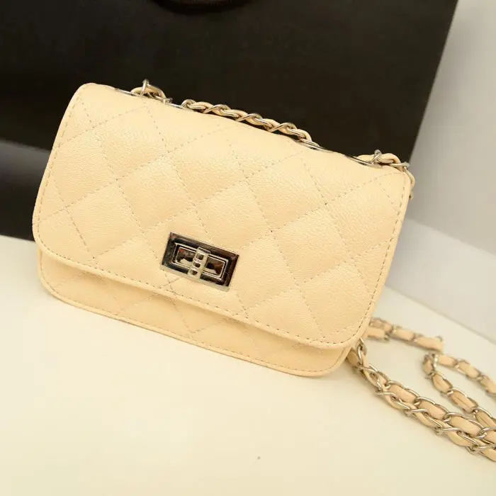 Women Leather Handbags Shoulder Bags Ladies Cross Body Messenger Bags Chain Shopping Bag Bolsos 2