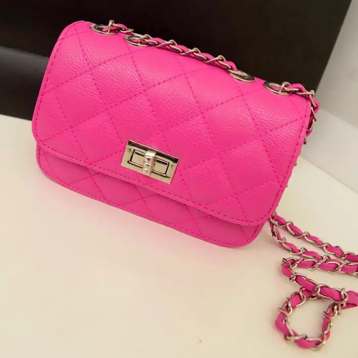 Women Leather Handbags Shoulder Bags Ladies Cross Body Messenger Bags Chain Shopping Bag Bolsos 3