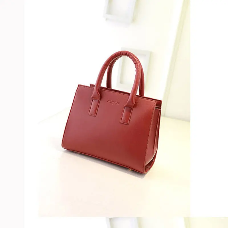 Women Leather Hbag Shoulder Messenger Bag Large Tote 2