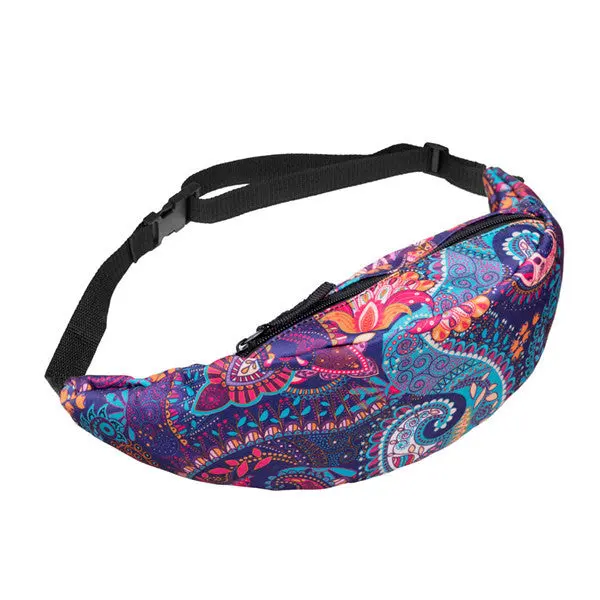 Women Men Bags Belt Waist Bags Bolso Cintura Pouch Zip Pack Waist Pack 1