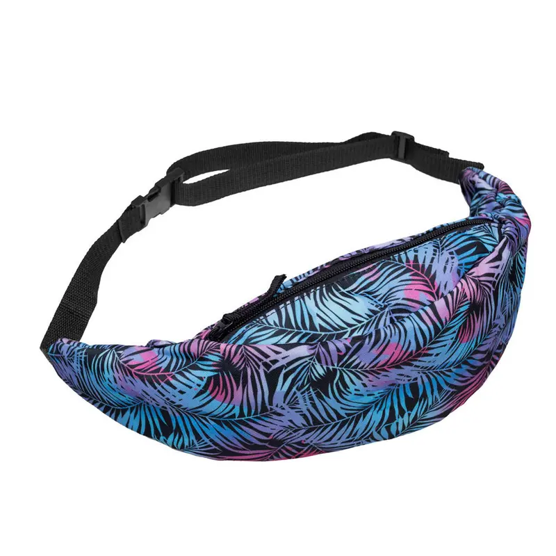 Women Men Bags Waist Bag Belt Zip Bag Waist Pack 1