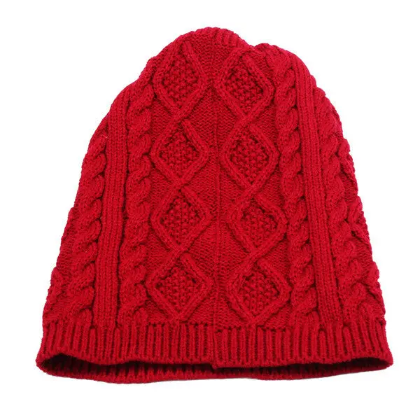 Women Men Hat Slouchy Oversize Knitting Wool Beanies Cap Hip Hop Hats Skullies Beanie Crochet Caps Touca 6
