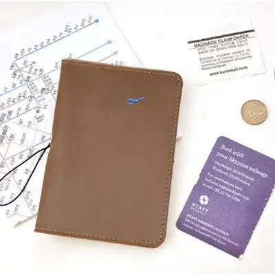 Women Men Travel Passport Holder Card Case Protector Cover Wallet Card & Id Holders 3