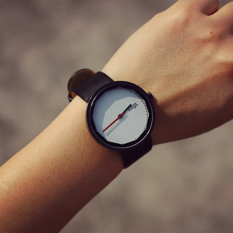 Women Men Watches Clock For Lovers Quartz Analog Wrist Watch Couple Relogio 2