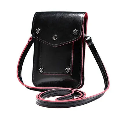 Women Messenger Bag Pure Color Abag Bags Leather Ladies Shoulder Bags Candy Color Mini Bag Clutch Bolsa 2