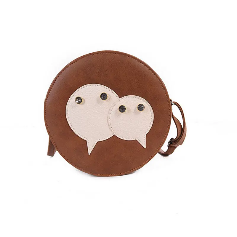 Women Messenger Bags Circular Leather Hbag Crossbody Shoulder Coin Bag Women's Hbags Bag Clutch 2