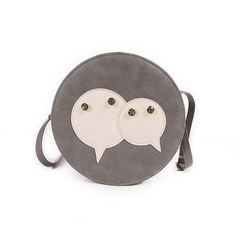 Women Messenger Bags Circular Leather Hbag Crossbody Shoulder Coin Bag Women's Hbags Bag Clutch 5