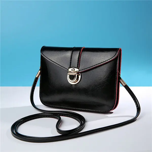 Women Messenger Bags Designer Zero Purse Lock Leather Women's Hbags Crossbody Shoulder Bag Girls Bolsa Clutch Bag 2