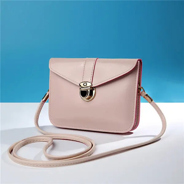Women Messenger Bags Designer Zero Purse Lock Leather Women's Hbags Crossbody Shoulder Bag Girls Bolsa Clutch Bag 4