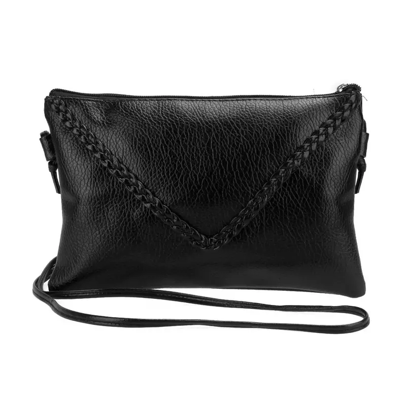 Women Messenger Bags Knitting Women Leather Handbags Ladies Small Cross Body Shoulder Bags Bolsas Sac A Main Women Clutches 1