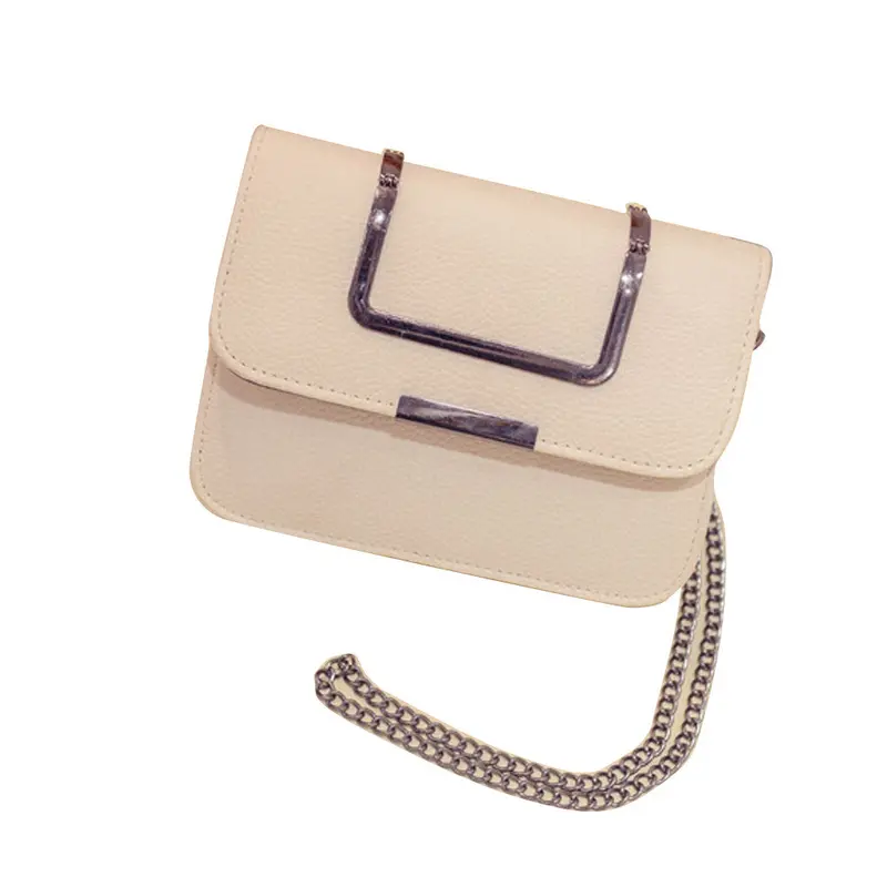 Women Messenger Bags Leather Chain Hbag Crossbody Single Shoulder Purse Sac Femme Casual Bolsos 1