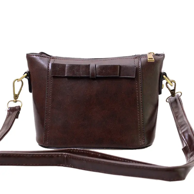 Women Messenger Bags Pu Leather Black Handbag Shoulder Large Crossbody Tote Bag Ladies Purse 2