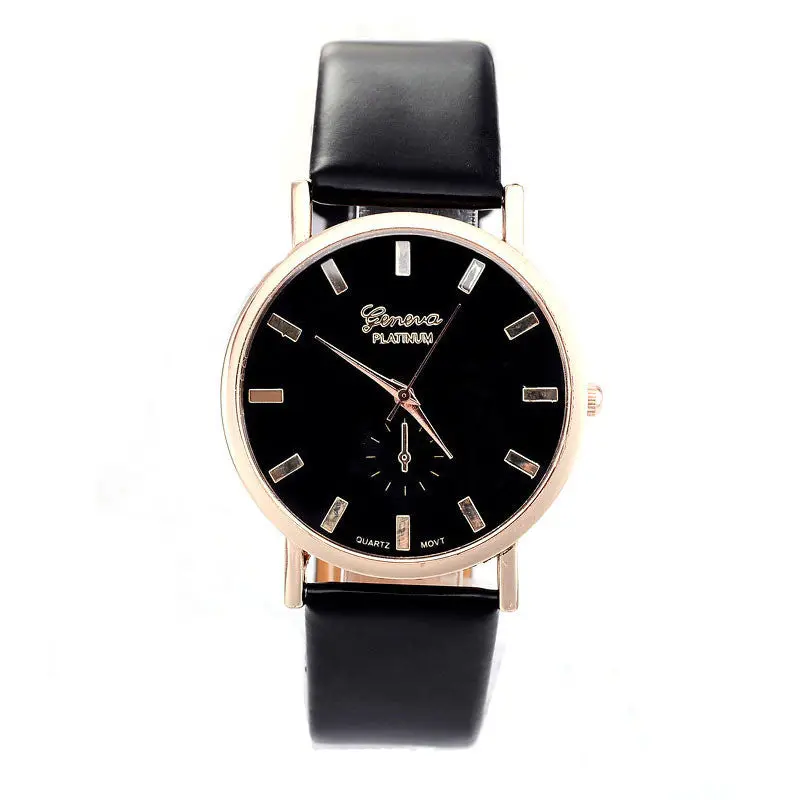 Women Montre Geneva Watches Women Dress Watch Stylish Women Casual Watch Quartz Watches 2