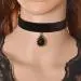 Women Necklace Gothic Black Velvet Retro Choker Collar Necklaces Charm Jewelry Lace Flower Pendant Gift 7