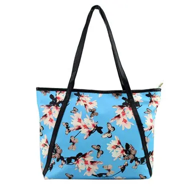 Women Pu Leather Bags Flower Print Shoulder Bag Luxury Handbag Messenger Bags For Ladies Casual Tote Bolsas 2