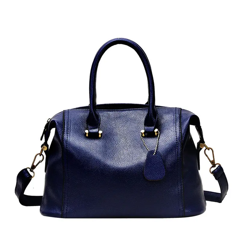 Women Pu Leather Luxury Hbag Classic Cy Color Women's Tote Shoulder Messenger Bags Large Bag 2